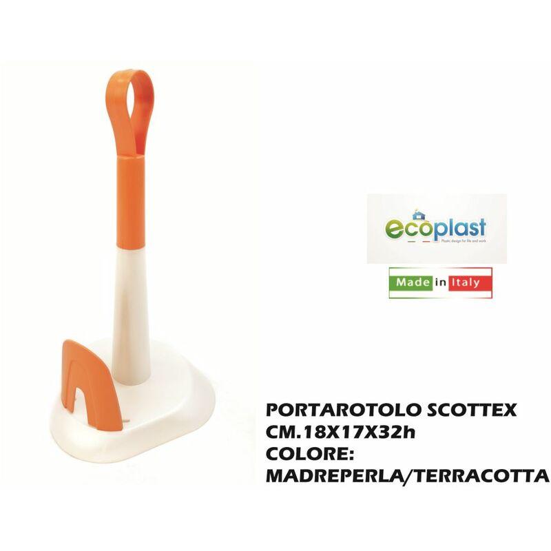 Bighouse It - PORTASCOTTEX DA TAVOLO UNICO MADREPERLA/TERRACOTTA