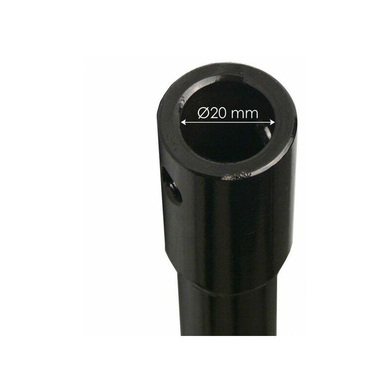 Kibani - punta per trivella 80 mm da terra trapano terreno con attacco da 20 mm