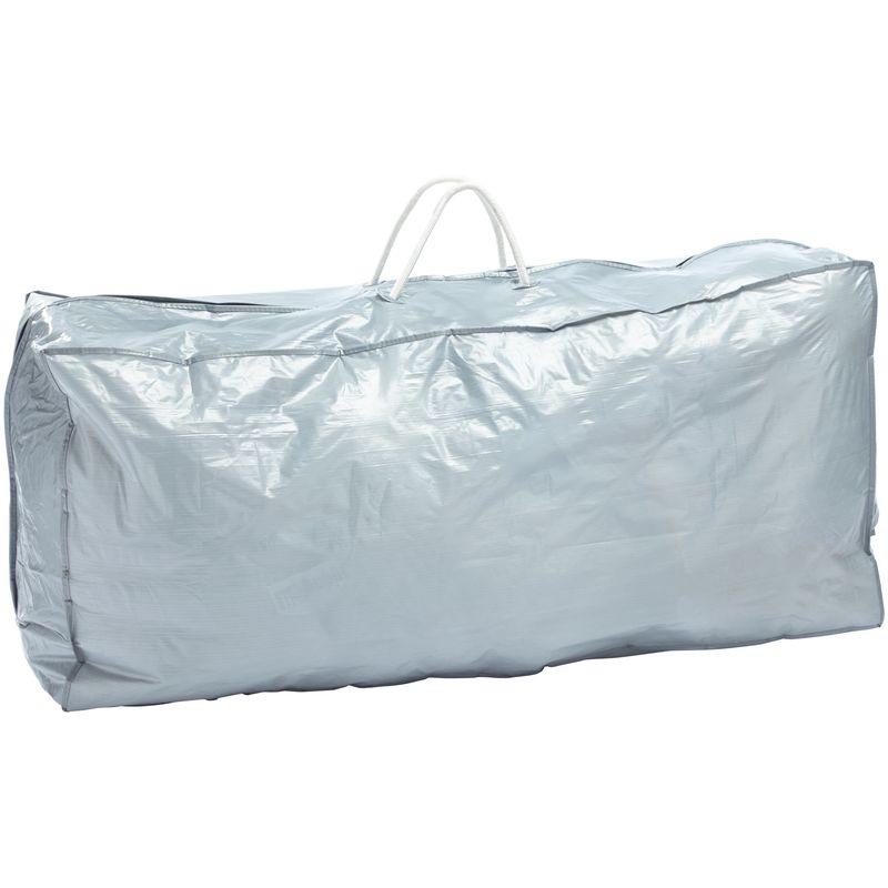 Rainexo borsa protettiva antistrappo altamente resistente per 4 sdraio con schienale alto, 1,30 x 0,35 x 0,60 m, argento/grigio - RAIN EXO