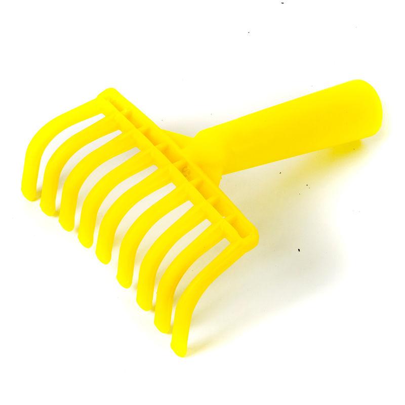 Rastrello pettine Manina in plastica per la raccolta delle olive, con predisposizione per manico Pezzi 5v STI