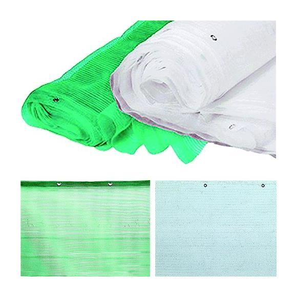 Rete Di Protezione Per Ponteggi Mt. 1,8X10 - Colore Verde 45 Gr/Mq Cf. 1 Rotolo - DFL