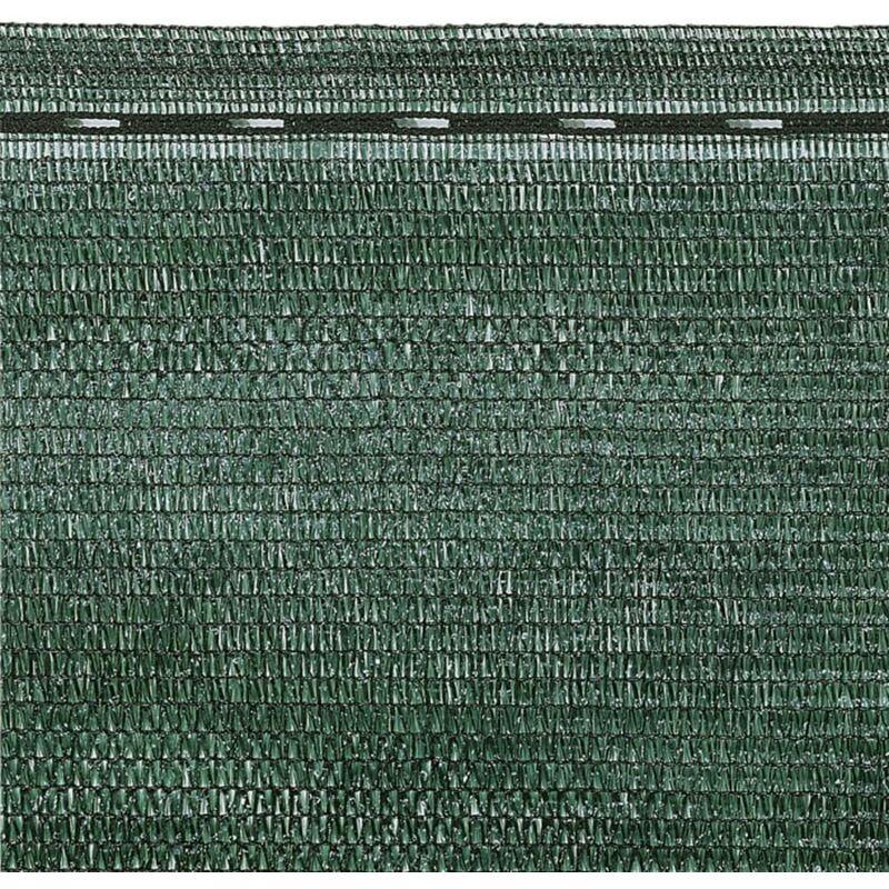 Rete Ombreggiante Frangivista Telo Ombra Telone Per Giardino, Per Rete Metallica Esterno Schermante Rotolo Verde Scuro Copertura Oltre 90% Con