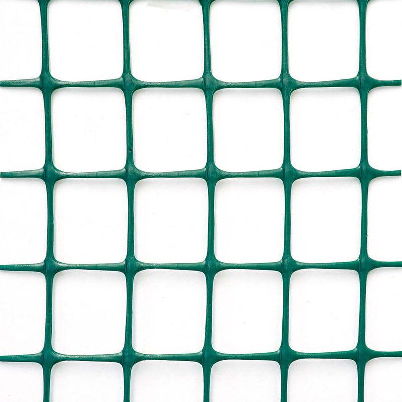 Rete Quadra Da Giardino 50mm In Plastica 1x25m Mirror Verde - Rama