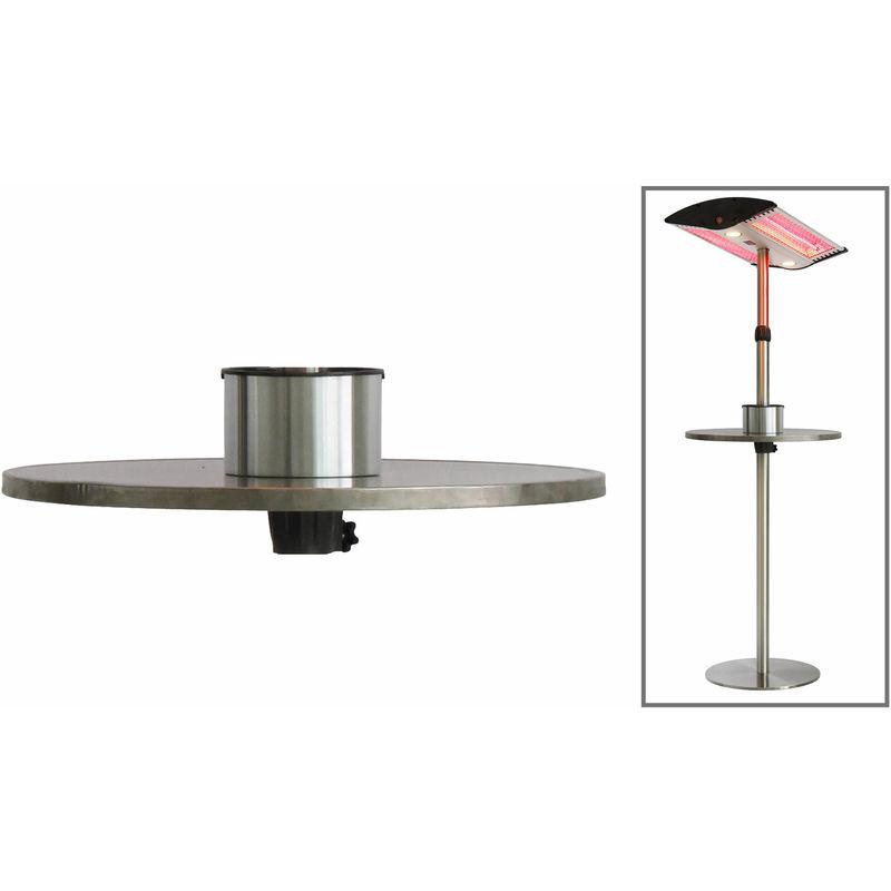 Ripiano Per Bibite Con Posacenere Per Lampione Riscaldante Elettrico Gea - Kraus Ripiano Per Bibite Con Posacenere Per Lampione Riscaldante Elettrico Gea - Kraus