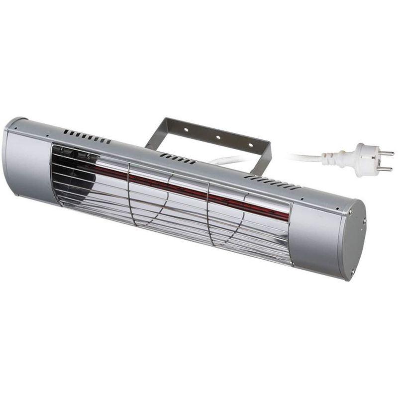 Fervi - RISCALDATORE ELETTRICO A RAGGI INFRAROSSI IP55 FISSAGGIO PARETE 1800W R607