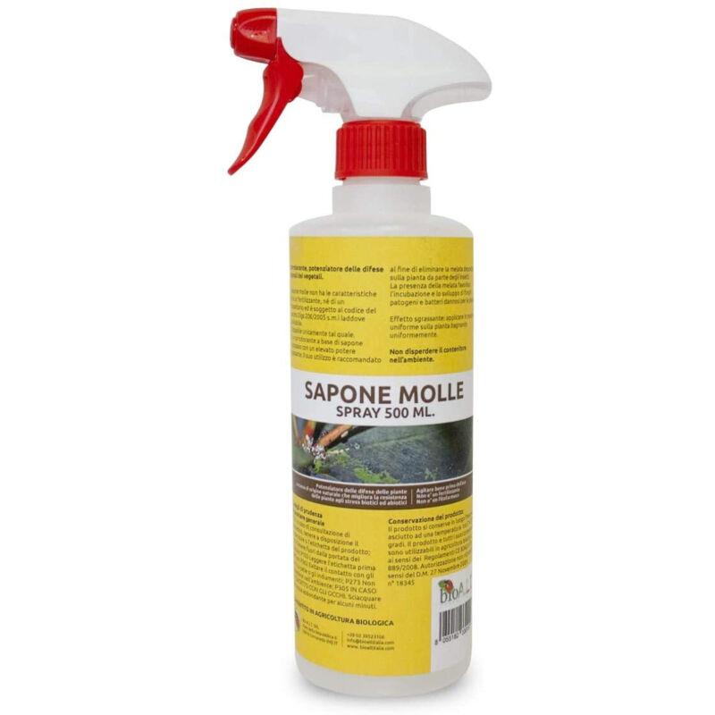 Bio A.l.t. - Bio alt sapone molle spray Insetticida biologico pronto uso orto giardino 500 ml