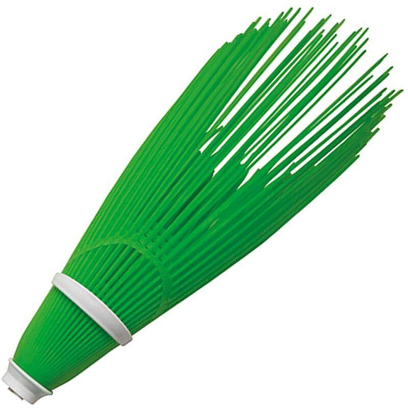 Eurostore07 - scopa netturbino plastica no manico fili verdi inclinati diam. 25 mm fer 114301