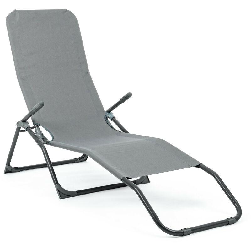 Bizzotto - Sdraio a Lettino Modello Bolzano Colore Tortora Dimensione cm 59X140 SDRAIO LETTINO BOLZANO TORTORA CM.59X140 | PZ Bizzotto - Sdraio a Lettino Modello Bolzano Colore Tortora Dimensione cm 59X140 SDRAIO LETTINO BOLZANO TORTORA CM.59X140 | PZ