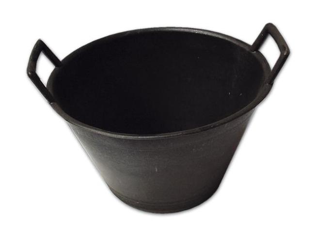Secchio per Muratore in Pvc Maurer misura 34 cm 2 Manici colore Nero Secchio per Muratore in Pvc Maurer misura 34 cm 2 Manici colore Nero