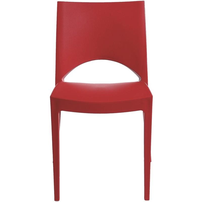 Grandsoleil - SEDIA PARIS (polipropilene) | Rosso Grandsoleil - SEDIA PARIS (polipropilene) | Rosso