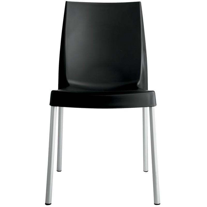 SEDIA BOULEVARD (polipropilene) | Antracite - GRANDSOLEIL