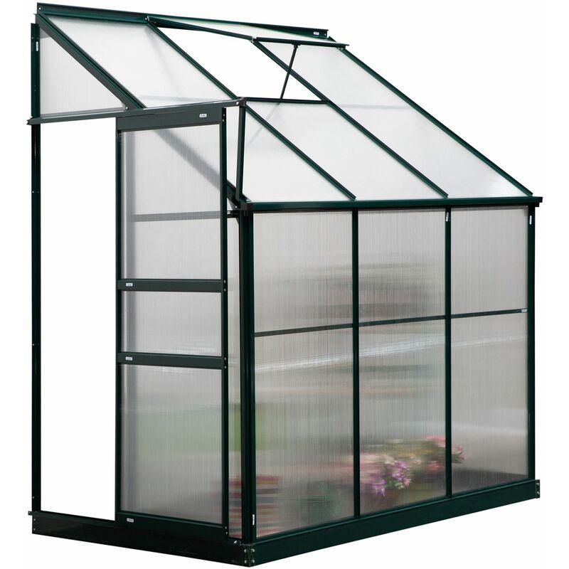 Serra Da Giardino 192x125x221 Cm In Policarbonato Verde - Outsy