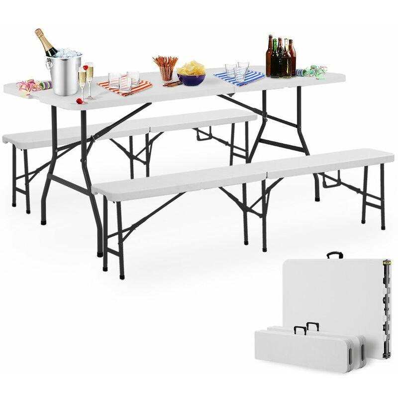 Set birreria 3 pezzi richiudibile 180 cm  - CASARIA