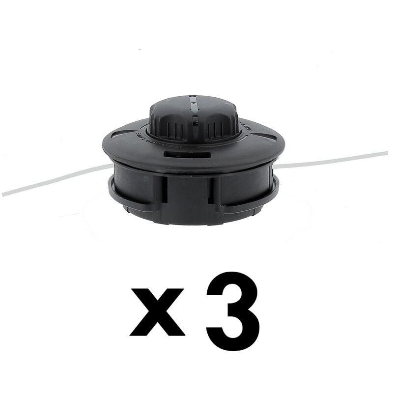 Set di 3 testine professionali per decespugliatori e multifunzione 4 in 1