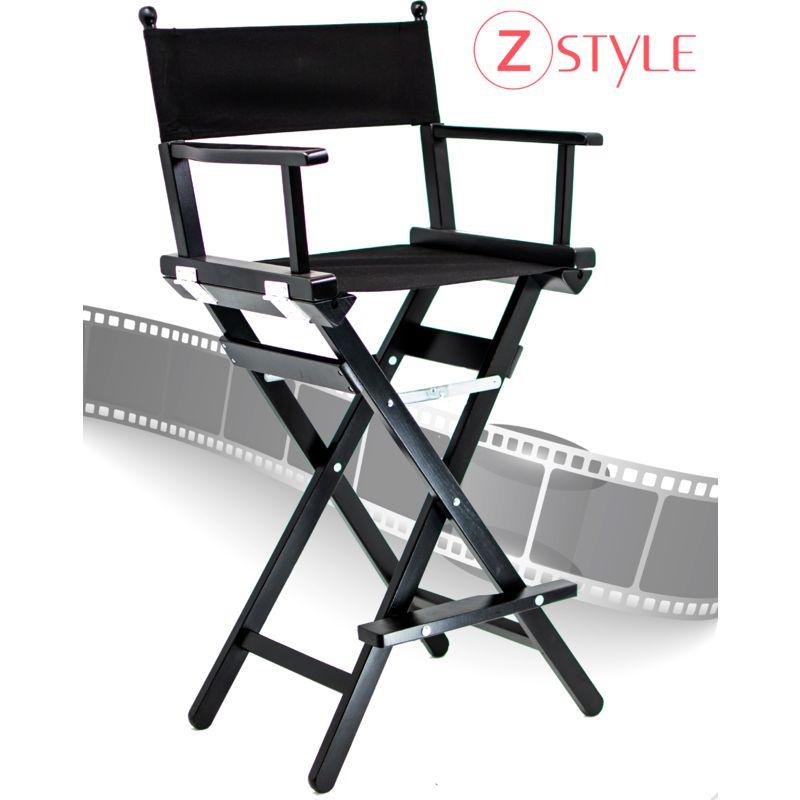 Sgabello pieghevole mod.Regista makeup Colore fusto - Mogano, Colore tessuto - Rosso Sgabello pieghevole mod.Regista makeup Colore fusto - Mogano, Colore tessuto - Rosso