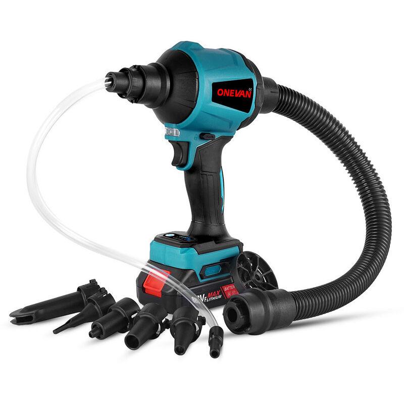 Soffiatore Senza Fili 1000W 40000RPM Soffiatore Per Polvere Senza Fili Gonfiatore Funzione Aspirapolvere Soffiatore Ricaricabile Multifunzionale 5 in
