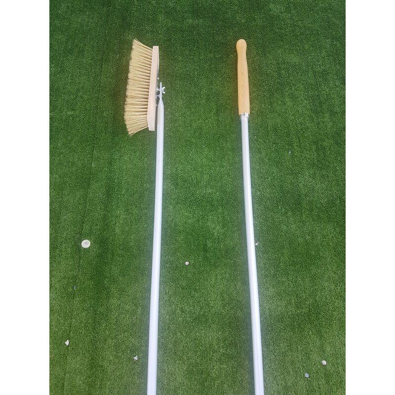 Made-in-italy - spazzola in acciaio grande per pizza/ forno a legna - 27cm Made-in-italy - spazzola in acciaio grande per pizza/ forno a legna - 27cm