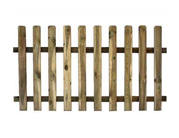 Papillon - STACCIONATA in LEGNO Impregnato in autoclave 180X100H CM