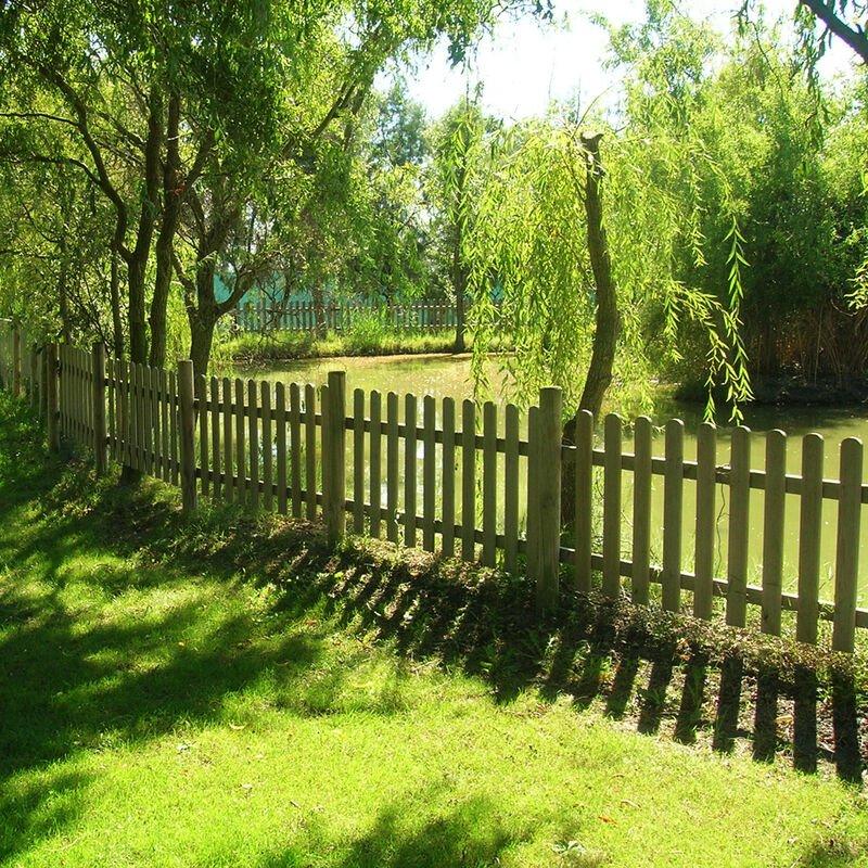 Onlywood - Steccato in Legno NICE PINO IMPREGNATO cm 180 x 100 h.