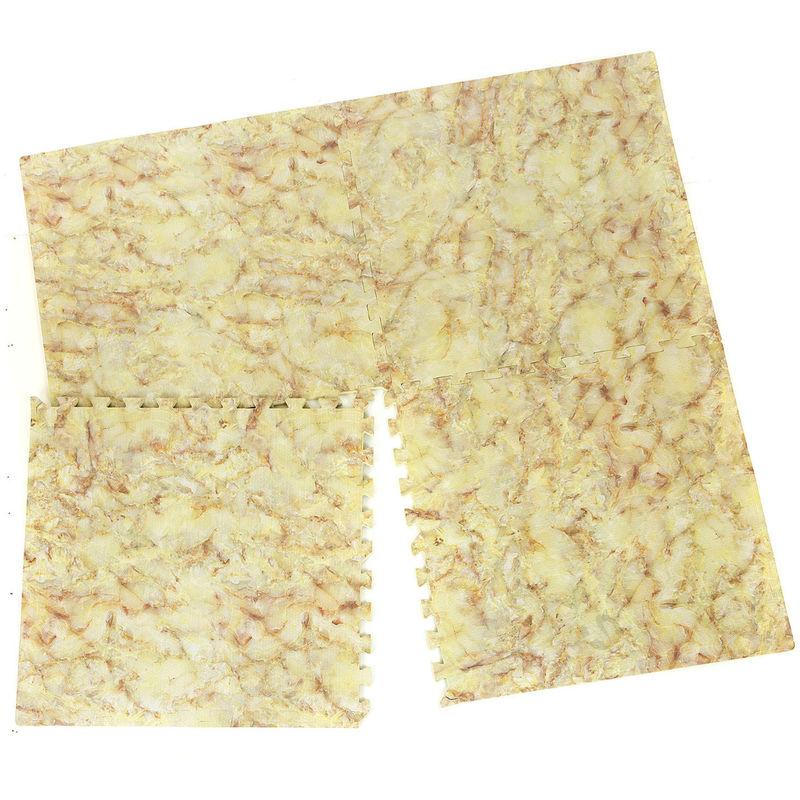 Tappeto Puzzle Eva Effetto Marmo tappetino gioco palestra casa set 60x60 8pcs 2.88 mq sp.1cm STI