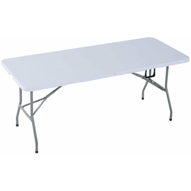 Tavolo Da Campeggio Picnic Pieghevole Portatile Richiudibile In Valigia In Pe 180x74x74 Cm Miozzi