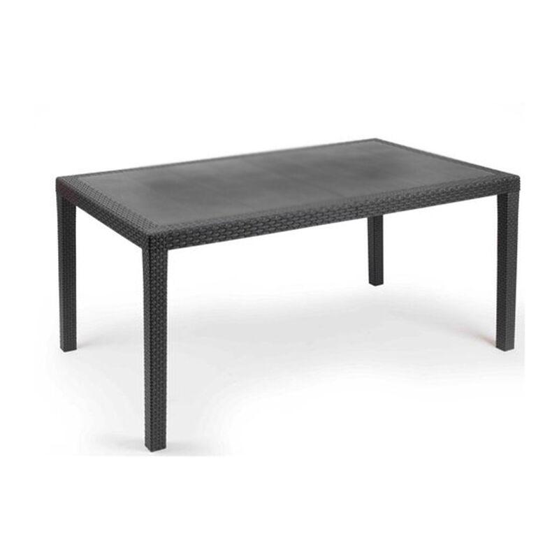 Tavolo Joker 140X78 Rattan Antracite