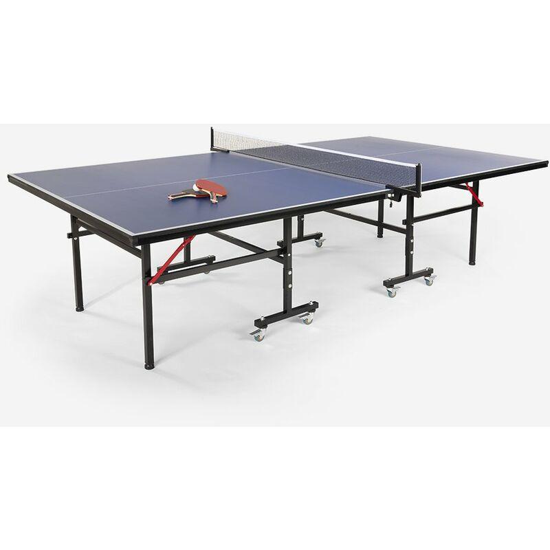 Tavolo ping pong 274x152,5cm professionale pieghevole con tendirete racchette palline Booster