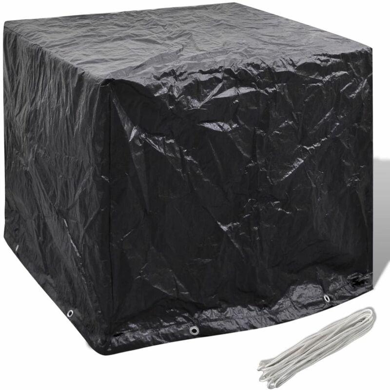 Telo di copertura per serbatoio d'acqua con 8 occHommooelli 116x100x120 cm VD24200