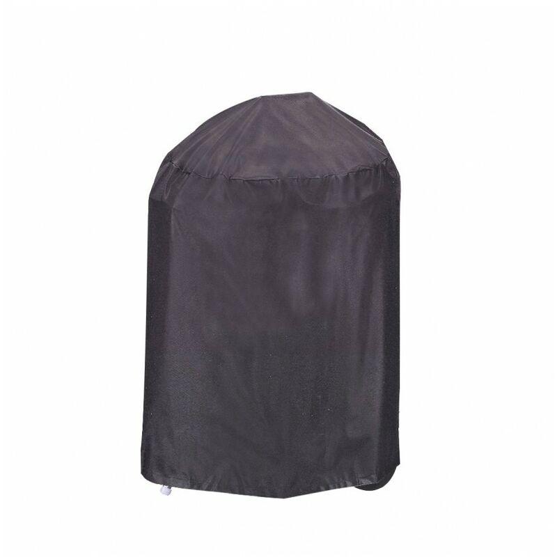 Telo di protezione per Barbecue rotondo d 66 x a 80 cm colore Antracite - antracita