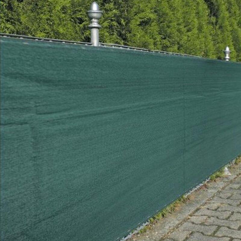 Telo Ombreggiante H150Cm Rete Ombra Frangisole Frangivista Oscurante 10Mt Verde Telo Ombreggiante H150Cm Rete Ombra Frangisole Frangivista Oscurante 10Mt Verde