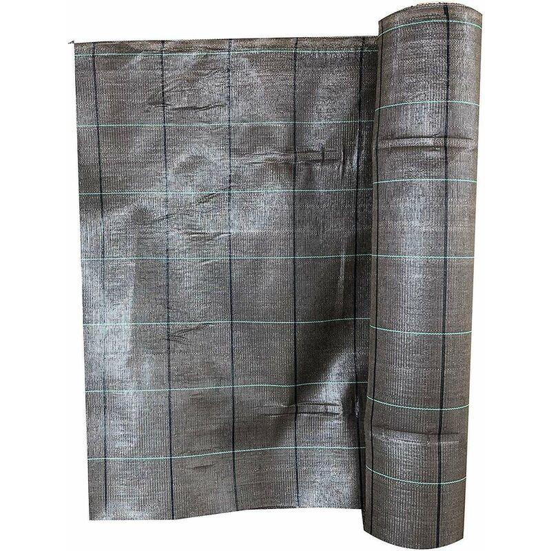 Telo Pacciamatura Altezza 1,65x100 mt Nero Telo Professionale Anti Erbacce per Orto, Giardino, Stabilizzazione Raggi UV Telo Pacciamatura Altezza 1,65x100 mt Nero Telo Professionale Anti Erbacce per Orto, Giardino, Stabilizzazione Raggi UV