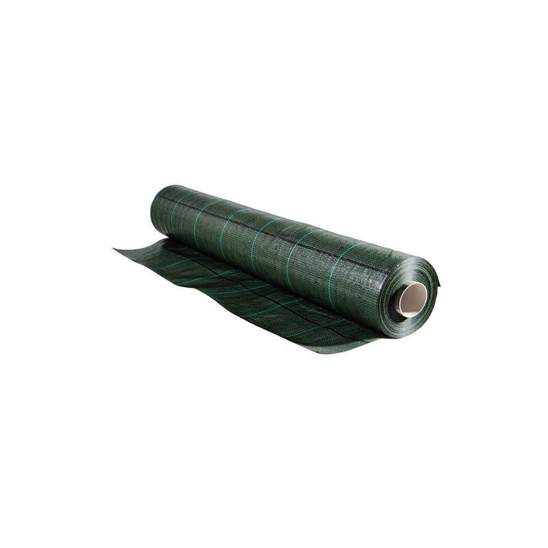 Telo per pacciamatura nero anti radice e anti strappo in polipropilene -2,10 x 5 mt / VERDE - MILO