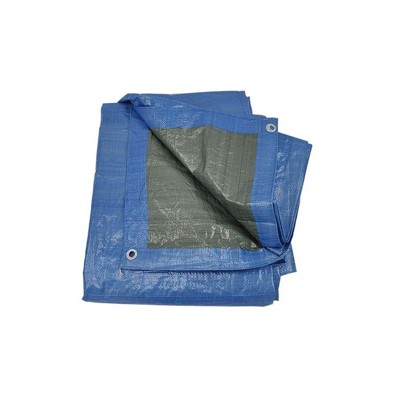 TELONE OCCHIELLATO EXTRA PESANTE mt 4 x 5 - 280 gr./mq - LIF