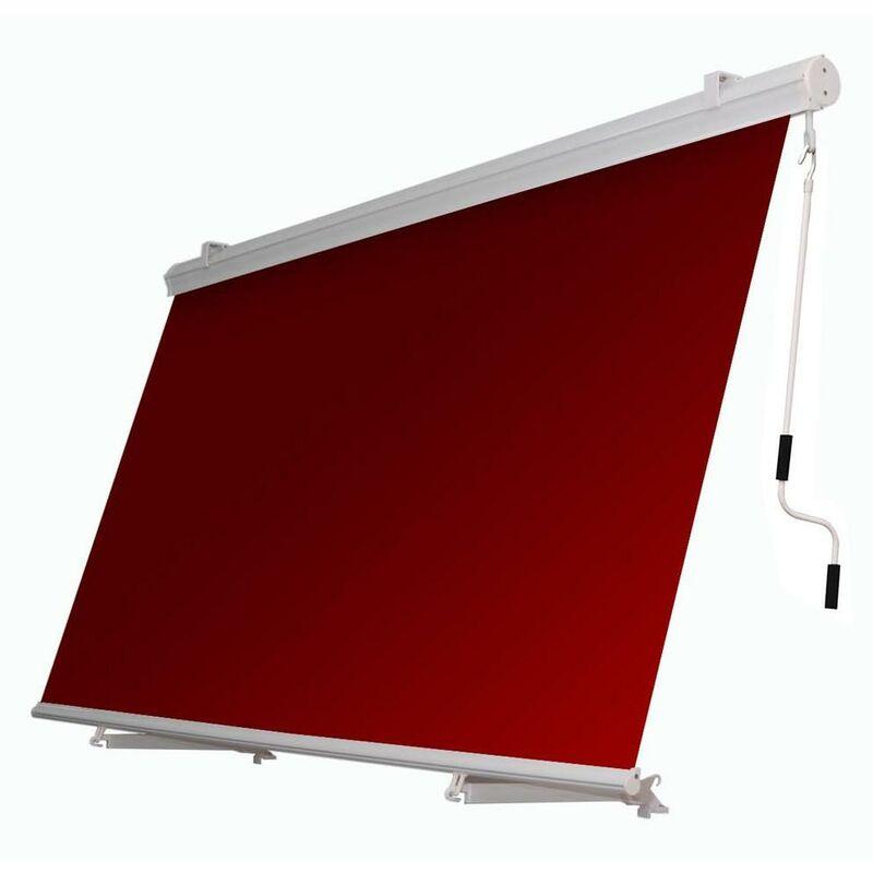 Tenda Da Sole A Caduta Con Cassone 250X250Cm - Rosso Ferrara - SAN GIORGIO