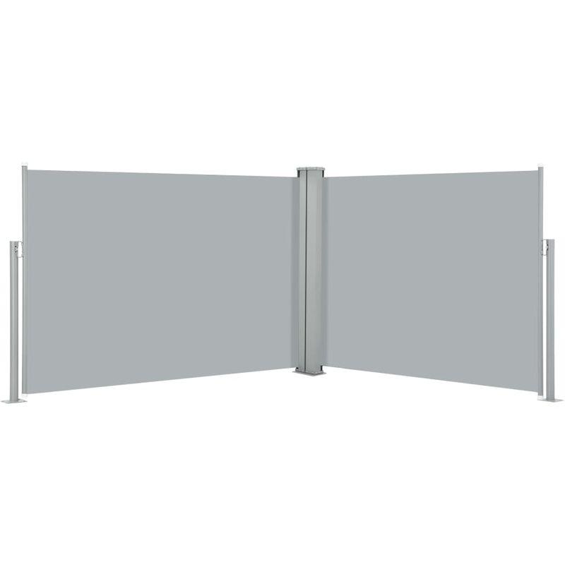 Tenda da Sole Laterale Retrattile Antracite 100x1000 cm - ASUPERMALL