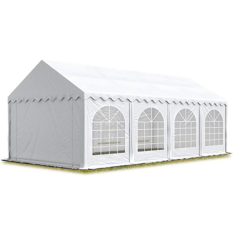 4x8 m ignifugoTendone per feste PREMIUM PVC bianco 100% impermeabile Gazebo da giardino Tendone da esterno Tenda party - TENDAPRO.IT