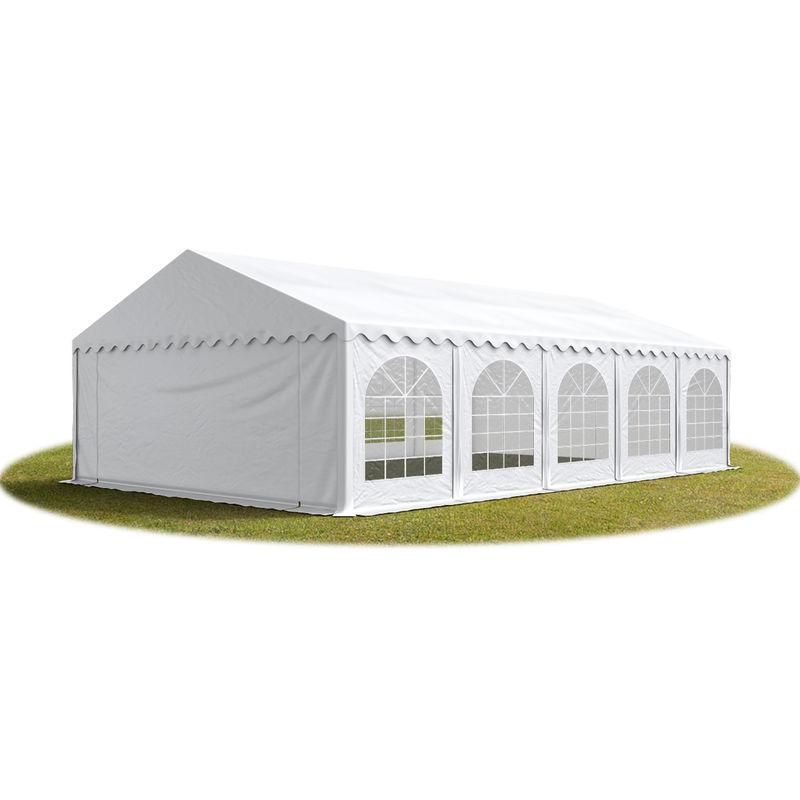 5x10 mTendone per feste PREMIUM PVC bianco 100% impermeabile Gazebo da giardino Tendone da esterno Tenda party - TENDAPRO.IT 5x10 mTendone per feste PREMIUM PVC bianco 100% impermeabile Gazebo da giardino Tendone da esterno Tenda party - TENDAPRO.IT
