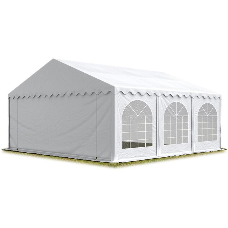 5x6 m ignifugoTendone per feste PREMIUM PVC bianco 100% impermeabile Gazebo da giardino Tendone da esterno Tenda party - TENDAPRO.IT