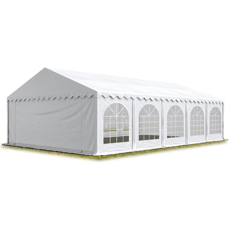 6x10 m ignifugoTendone per feste PREMIUM PVC bianco 100% impermeabile Gazebo da giardino Tendone da esterno Tenda party - TENDAPRO.IT