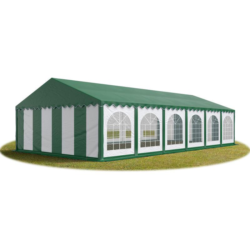 6x12 mTendone per feste PREMIUM PVC verde 100% impermeabile Gazebo da giardino Tendone da esterno Tenda party - TENDAPRO.IT 6x12 mTendone per feste PREMIUM PVC verde 100% impermeabile Gazebo da giardino Tendone da esterno Tenda party - TENDAPRO.IT