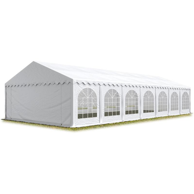 6x14 m ignifugoTendone per feste PREMIUM PVC bianco 100% impermeabile Gazebo da giardino Tendone da esterno Tenda party - TENDAPRO.IT