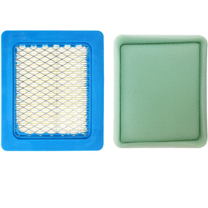 Asupermall - Tosaerba rasaerba parti filtro dell'aria filtro quadrato auto con spugna