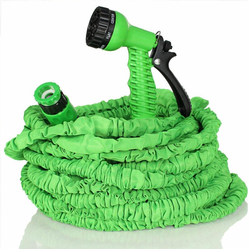 Tubo Acqua Estensibile Tubo Irrigazione Estensibile 3/4 Tubo Acqua Da Giardino Avvolgibile in 6 diverse misure (45m) - Tresko