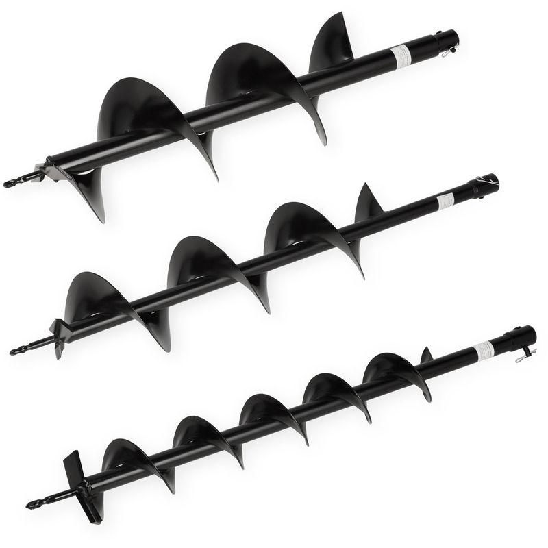 Trivella universale 3x (Ø100 mm, Ø150 mm, Ø150 mm, Ø200 mm, lunghezza 800 mm, ghisa, punto fisso) Trivella universale 3x (Ø100 mm, Ø150 mm, Ø150 mm, Ø200 mm, lunghezza 800 mm, ghisa, punto fisso)