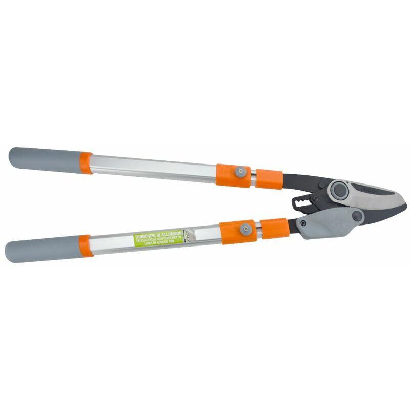 Kombo Garden - Tronchesi tagliarami con cricchetto,lama acciaio al carbonio #50,manico telescopico lega Kombo Garden - Tronchesi tagliarami con cricchetto,lama acciaio al carbonio #50,manico telescopico lega