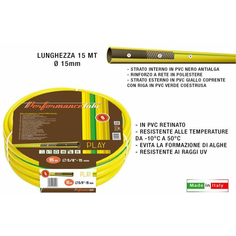Tubo X Irrigazione Play D.5/8X15Mm. Mt.15