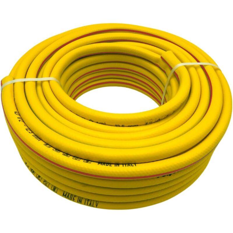 Tubo da Giardino Rinforzato Antitorsione 4 Stagioni – Alta Resistenza, Flessibilità Eccezionale e Disponibile in Varie Misure - 5 Strati - 5/8 Tubo da Giardino Rinforzato Antitorsione 4 Stagioni – Alta Resistenza, Flessibilità Eccezionale e Disponibile in Varie Misure - 5 Strati - 5/8