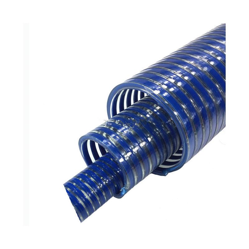 Tubo spiralato 5 mt 2 pollici in pvc motopompa pompa sommersa anti schiacciamento 5 cm 6 bar Tubo spiralato 5 mt 2 pollici in pvc motopompa pompa sommersa anti schiacciamento 5 cm 6 bar