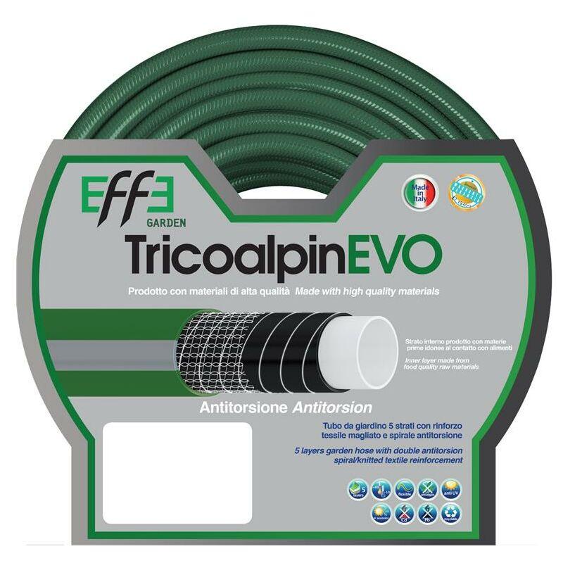 Effe - Tubo Tricoalpin Evo bianco-verde 5 strati 5/8' 15 mt - giardino irigazione giardinaggio