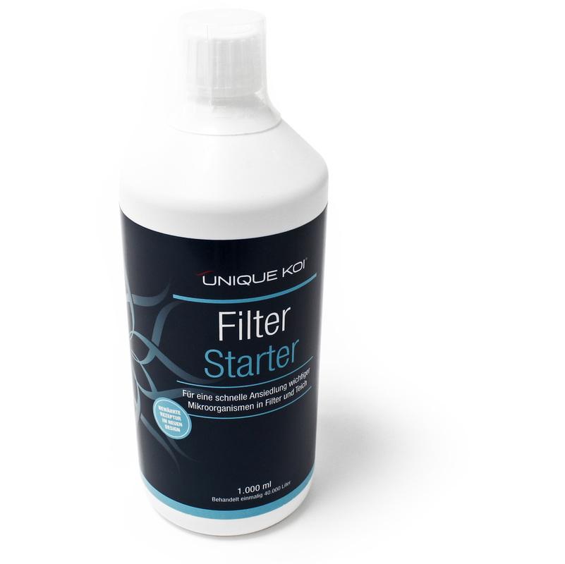 Starter filtro 1.000 ml Biostarter per stagni da 40.000 litri - Unique Koi